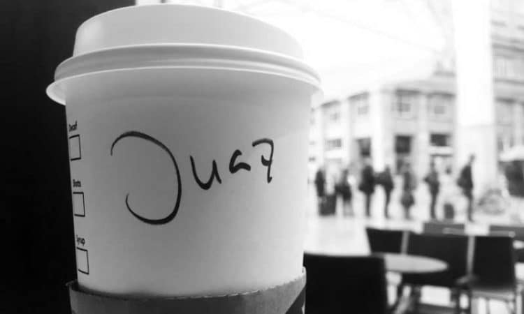 Starbucks und mein Name